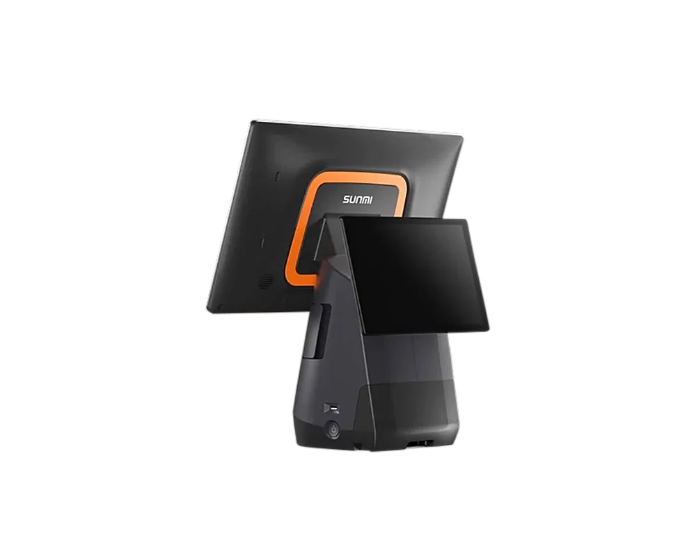 Ikki ekranli SUNMI T2s POS-monobloki